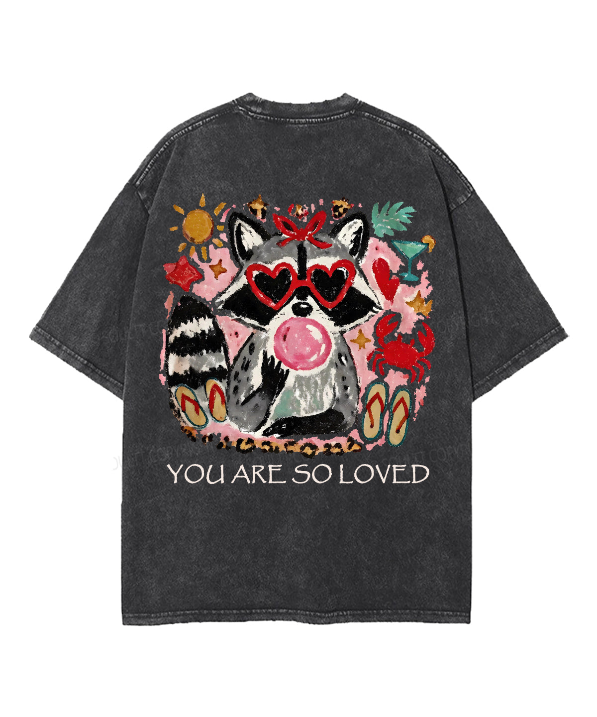 You Are So Loved Double Sided Unisex Washed Christian T-shirt