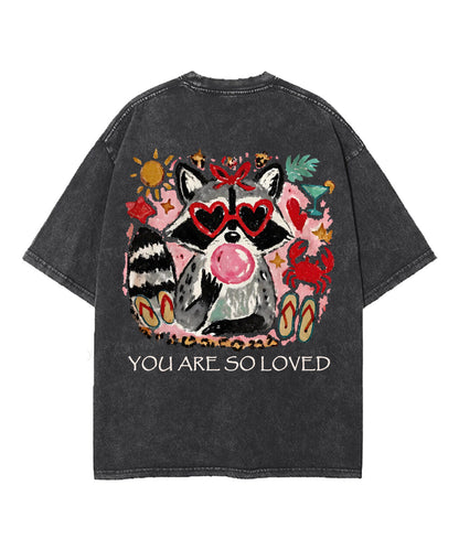 You Are So Loved Double Sided Unisex Washed Christian T-shirt