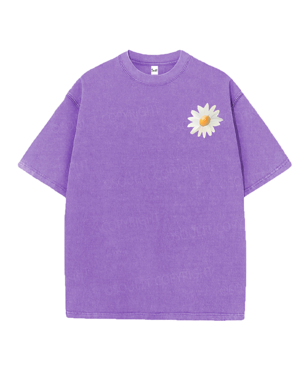 Consider The Wildflowers Double Sided Unisex Christian Washed T-Shirt & Shorts