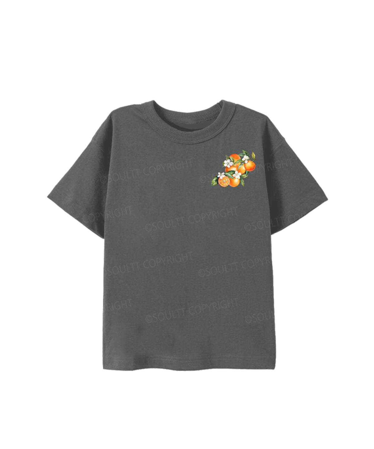 Kids Fruit Of The Spirit Double Sided Cotton Christian T-shirt