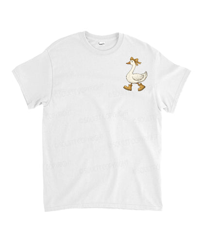 Sorry I’m Late, His Timing Not Mine Double Sided Unisex Cotton Christian T-Shirt