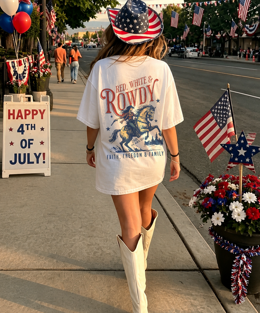 250 Years America Anniversary Double Sided Unisex Washed Christian T-shirt