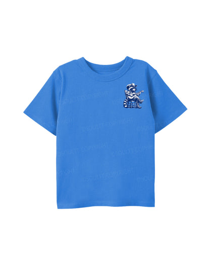 Kids Feral But Forgiven Double Sided Cotton Christian T-shirt