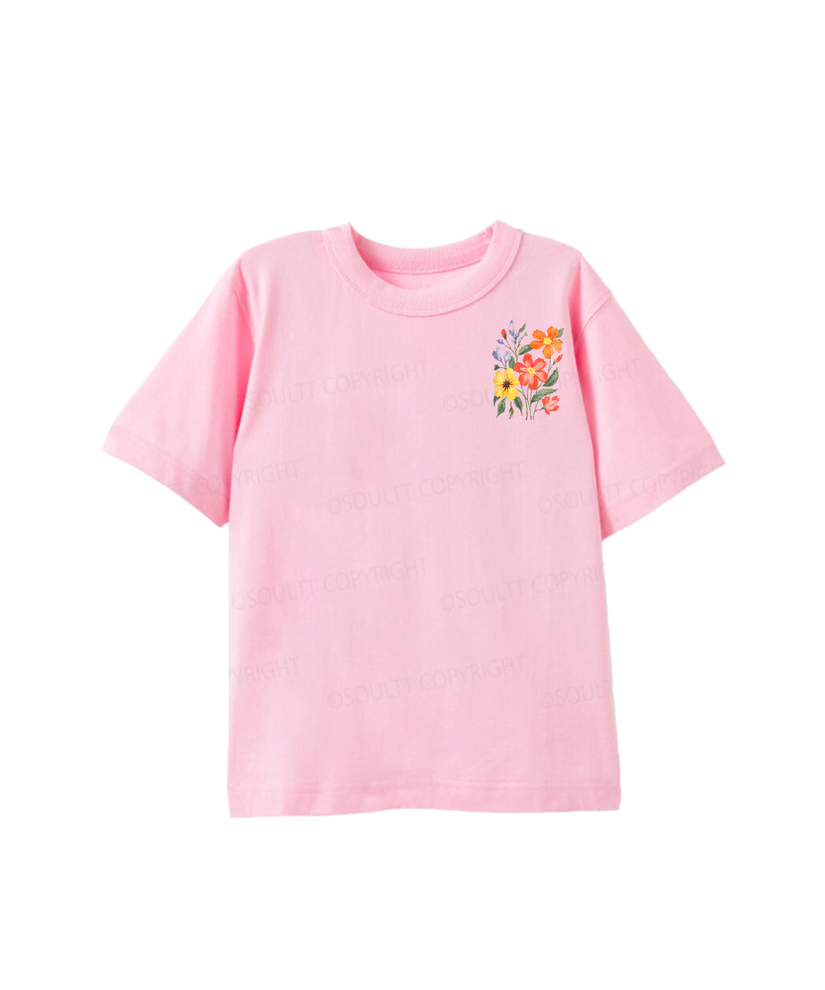 Kids You Are Loved Double Sided Cotton Christian T-shirt