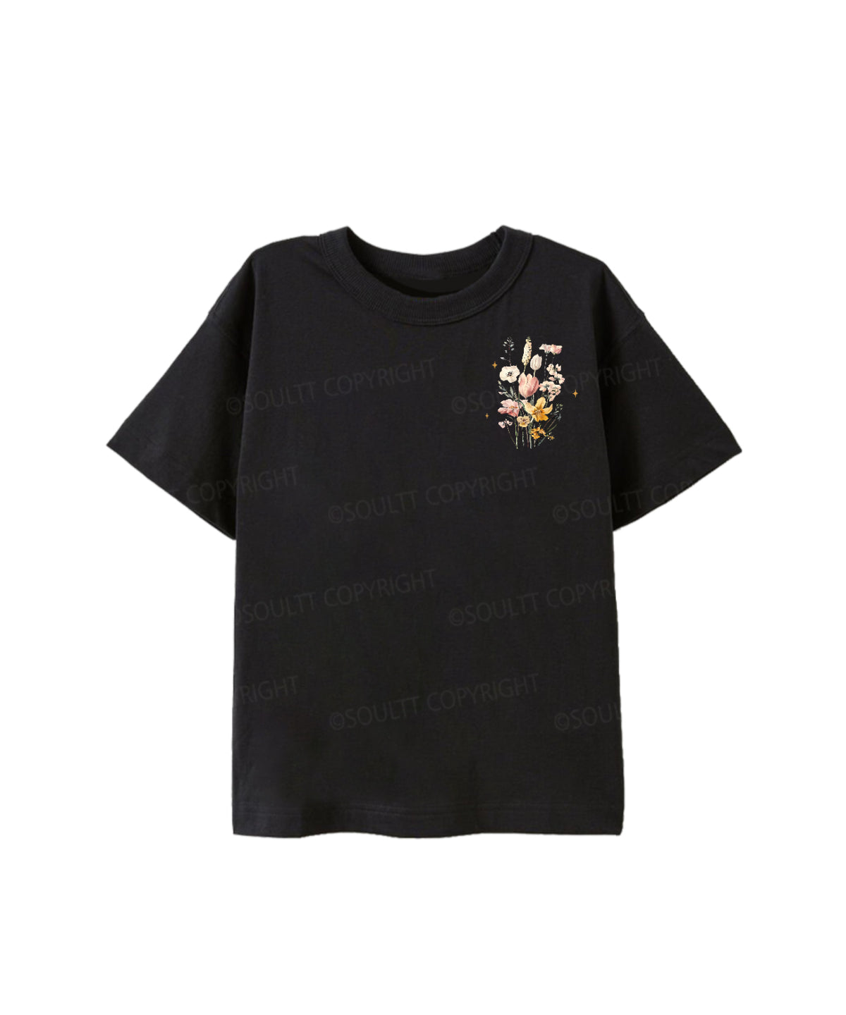 Kids Perhaps You Were Created Double Sided Cotton Christian T-shirt
