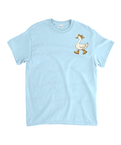 Sorry I’m Late, His Timing Not Mine Double Sided Unisex Cotton Christian T-Shirt