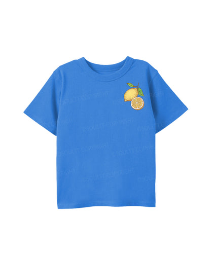 Kids Life Gave Me Some Lemons Double Sided Cotton Christian T-shirt