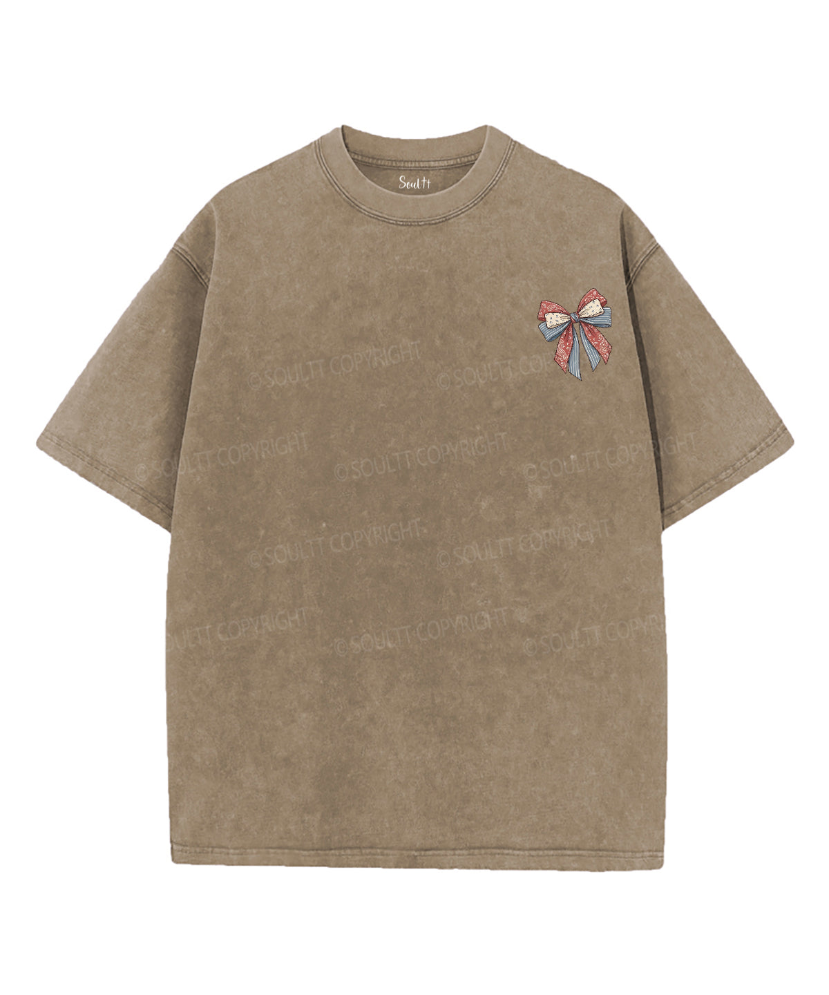 There Is Freedom Double Sided Unisex Washed Christian T-shirt