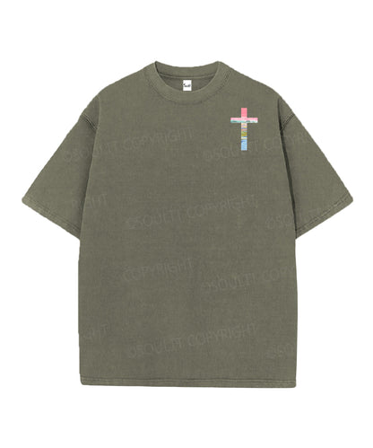 His Mercies Are New Every Morning Double Sided Unisex Christian Washed T-Shirt & Shorts