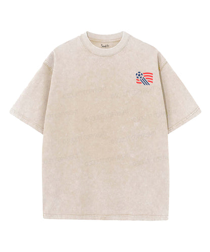 World Cup Double Sided Unisex Washed Christian T-shirt