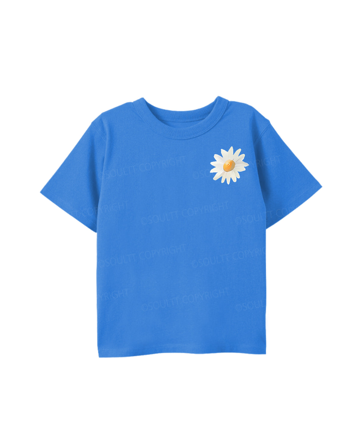 Kids Consider The Wildflowers Double Sided Cotton Christian T-shirt