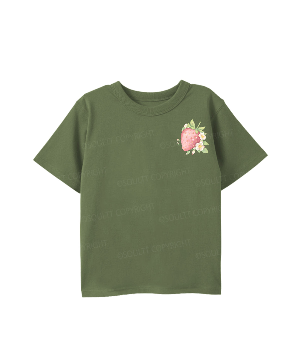 Kids The Lord Is Good Double Sided Cotton Christian T-shirt