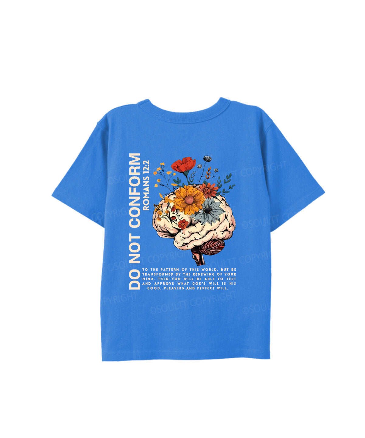 Kids Do Not Conform Double Sided Cotton Christian T-shirt