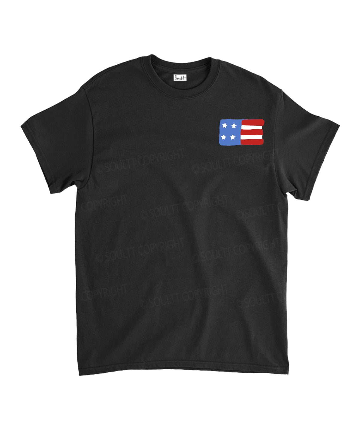 She Loves Jesus And America Too Double Sided Unisex Cotton Christian T-Shirt