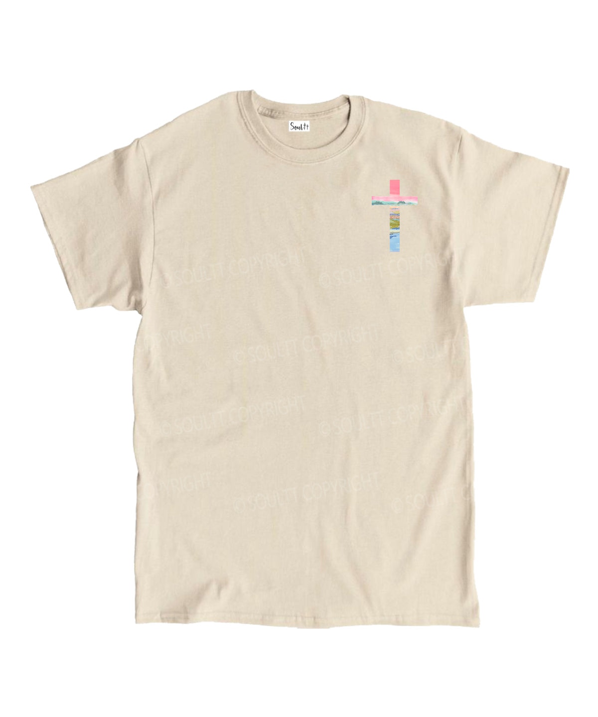 His Mercies Are New Every Morning Double Sided Unisex Cotton Christian T-Shirt