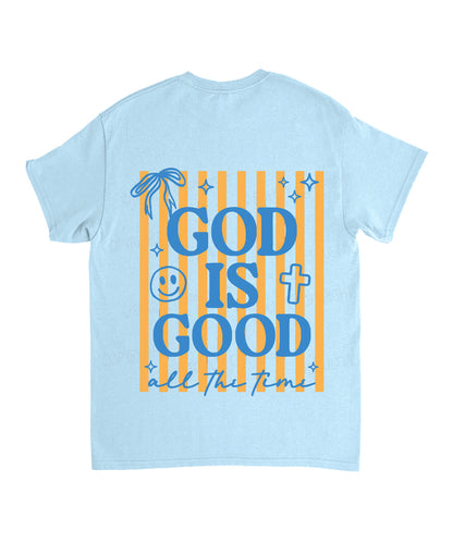 God Is Good All The Time Double Sided Unisex Cotton Christian T-Shirt