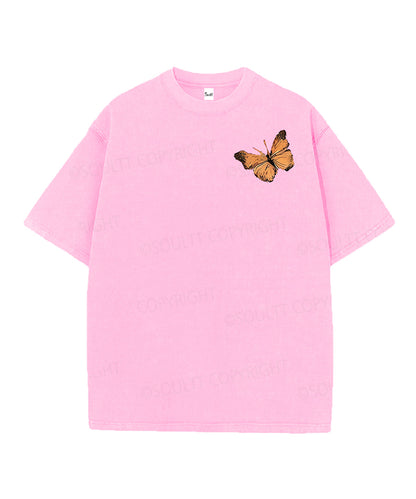 She Tends Her Garden Double Sided Unisex Christian Washed T-Shirt & Shorts
