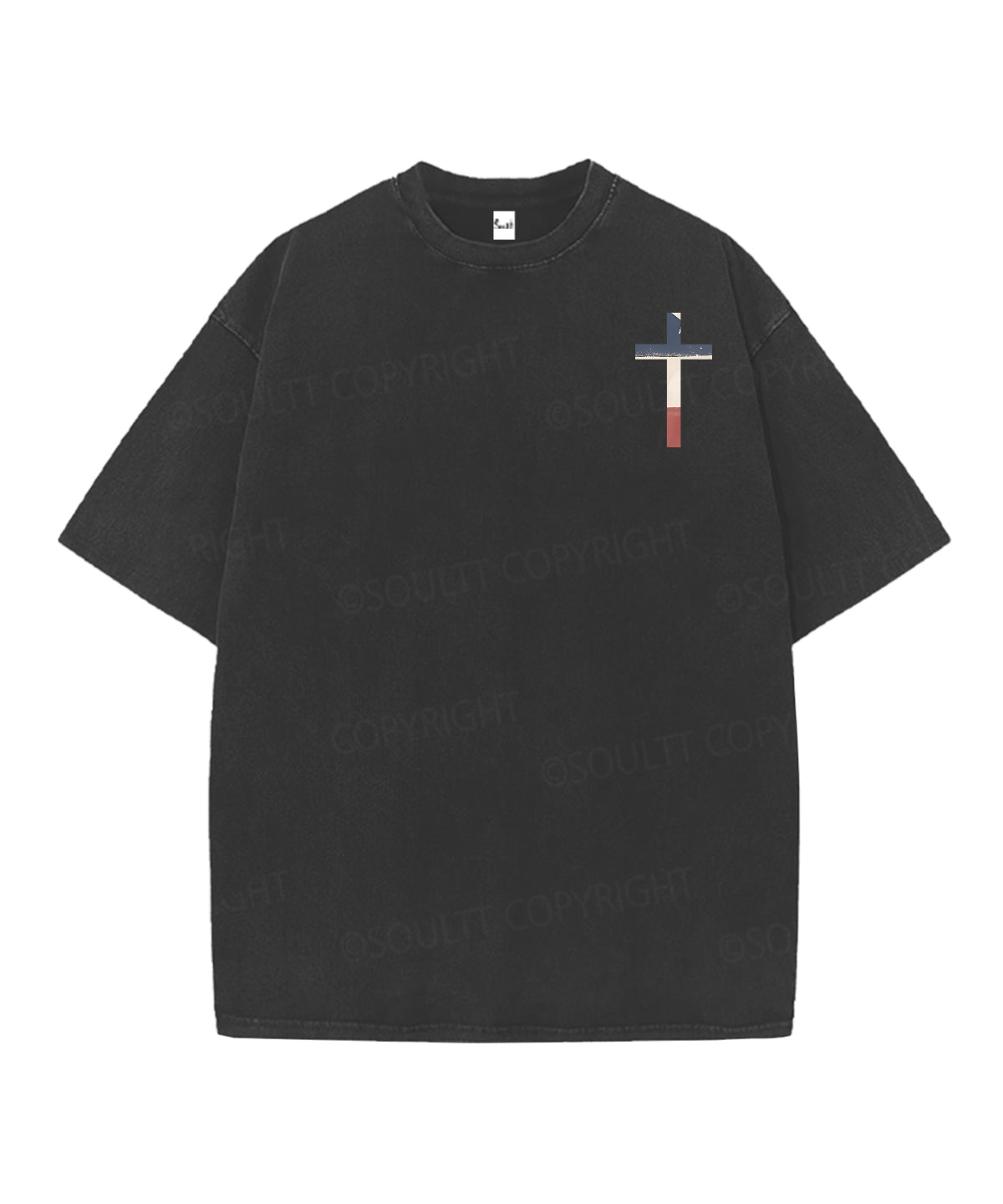 250 Years America Anniversary Double Sided Unisex Christian Washed T-Shirt & Shorts