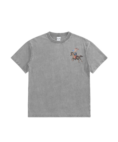 Kids 250 Years America Anniversary Double Sided Washed Christian T-shirt
