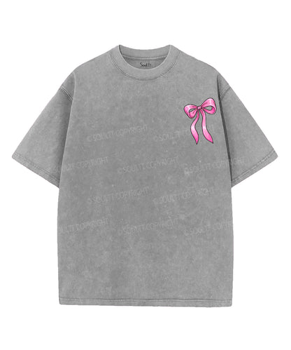 Salty & Saved Double Sided Unisex Washed Christian T-shirt