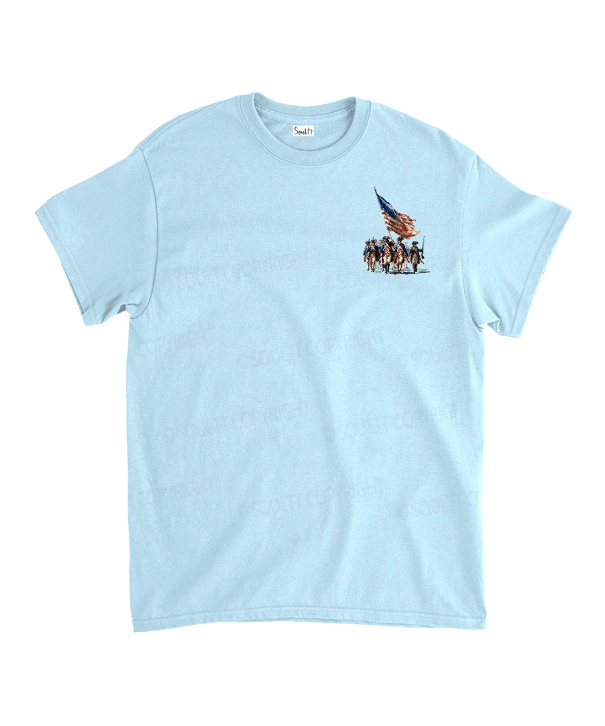250 Years America Anniversary Double Sided Unisex Cotton Christian T-Shirt