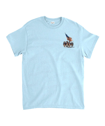 250 Years America Anniversary Double Sided Unisex Cotton Christian T-Shirt