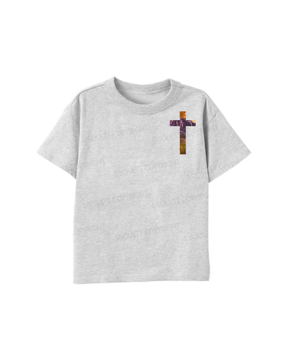 Kids Riding With Purpose Double Sided Cotton Christian T-shirt