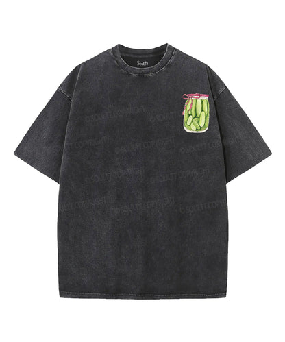 Salty & Saved Double Sided Unisex Washed Christian T-shirt