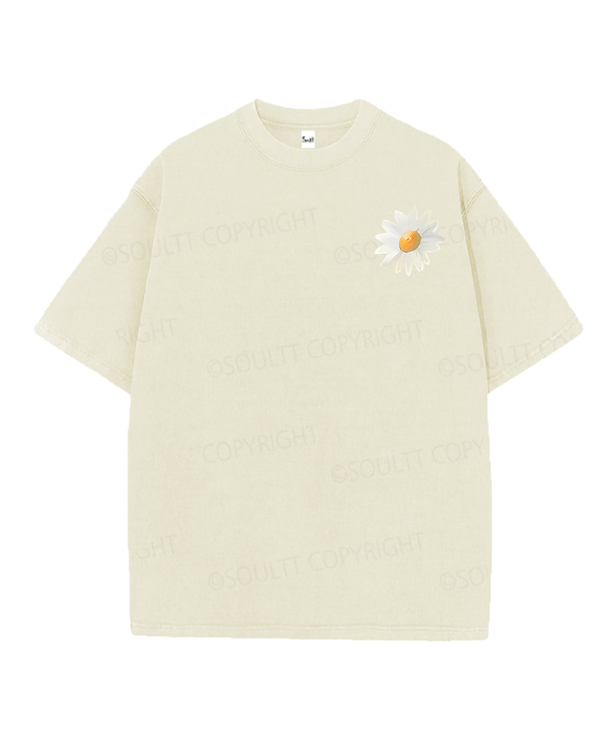 Consider The Wildflowers Double Sided Unisex Christian Washed T-Shirt & Shorts