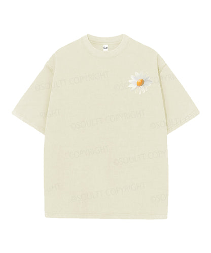 Consider The Wildflowers Double Sided Unisex Christian Washed T-Shirt & Shorts