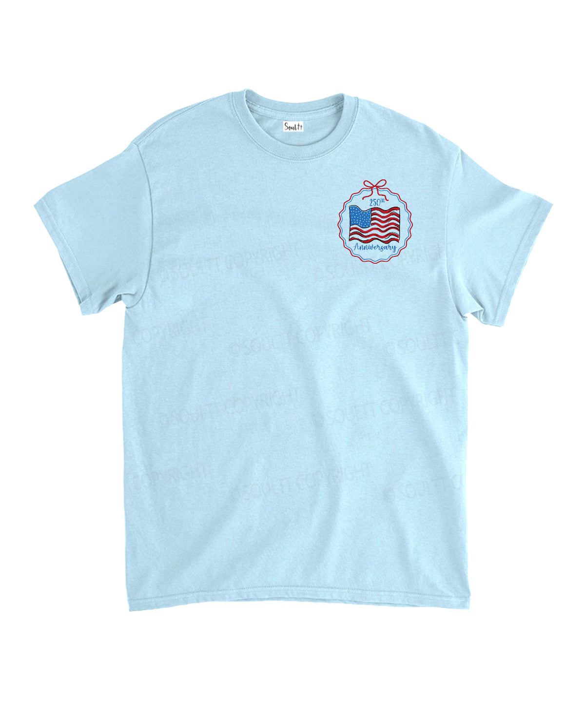 One Nation Under God Double Sided Unisex Cotton Christian T-Shirt