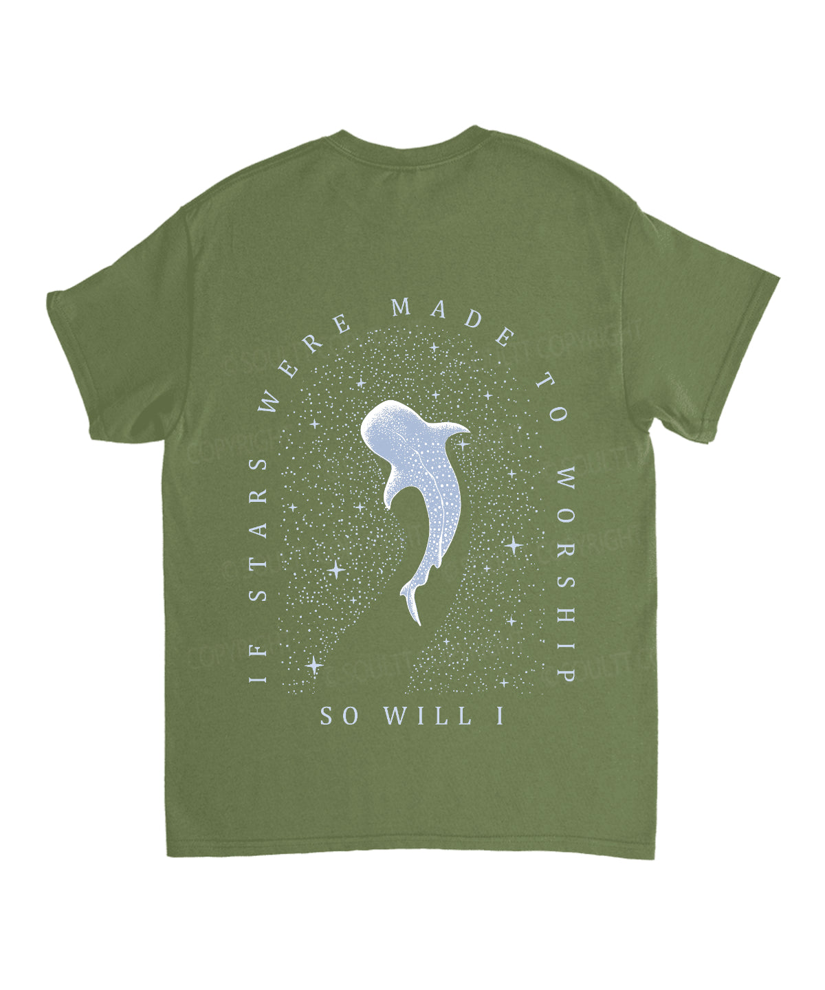 If The Stars Were Made To Worship Double Sided Unisex Cotton Christian T-Shirt