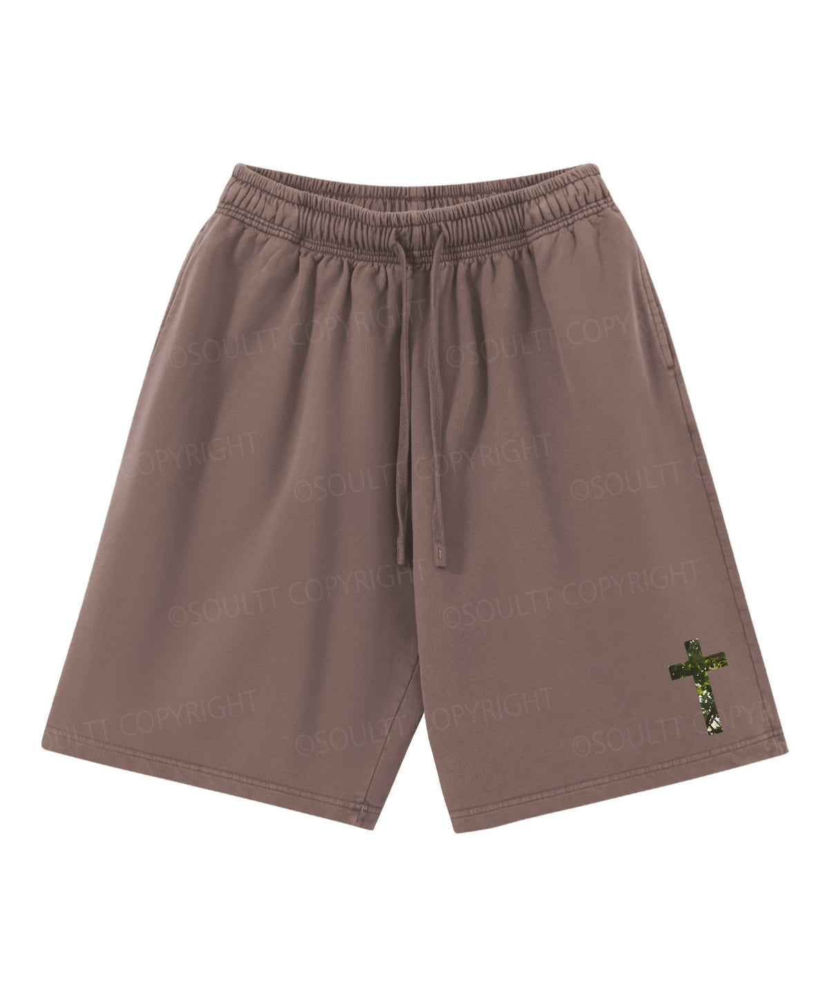 Rooted In Christ Double Sided Unisex Christian Washed T-Shirt & Shorts