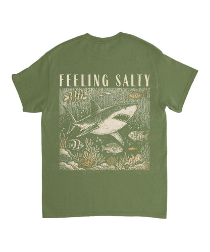 Feeling Salty Double Sided Unisex Cotton Christian T-Shirt