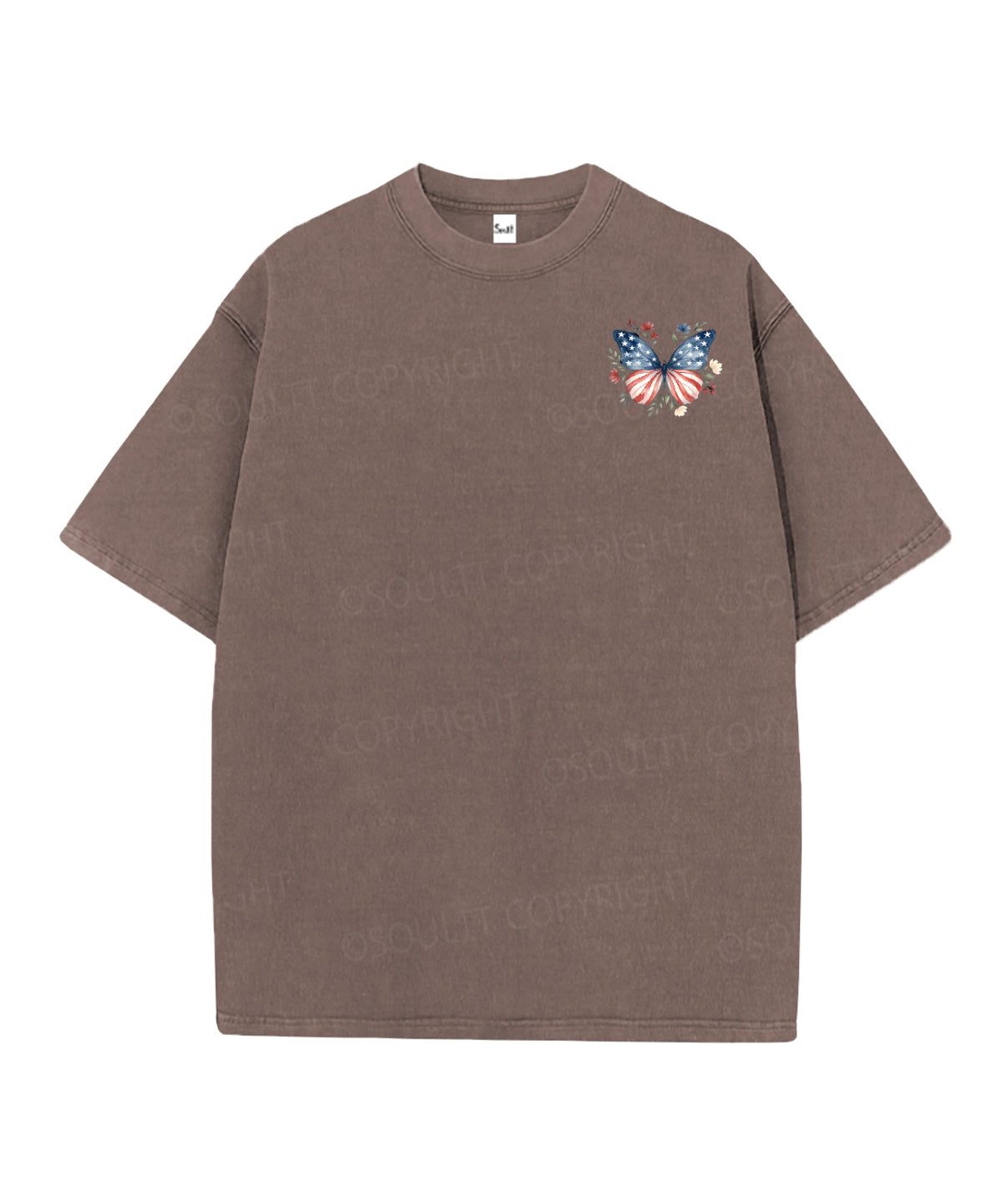 250 Years America Anniversary Double Sided Unisex Christian Washed T-Shirt & Shorts