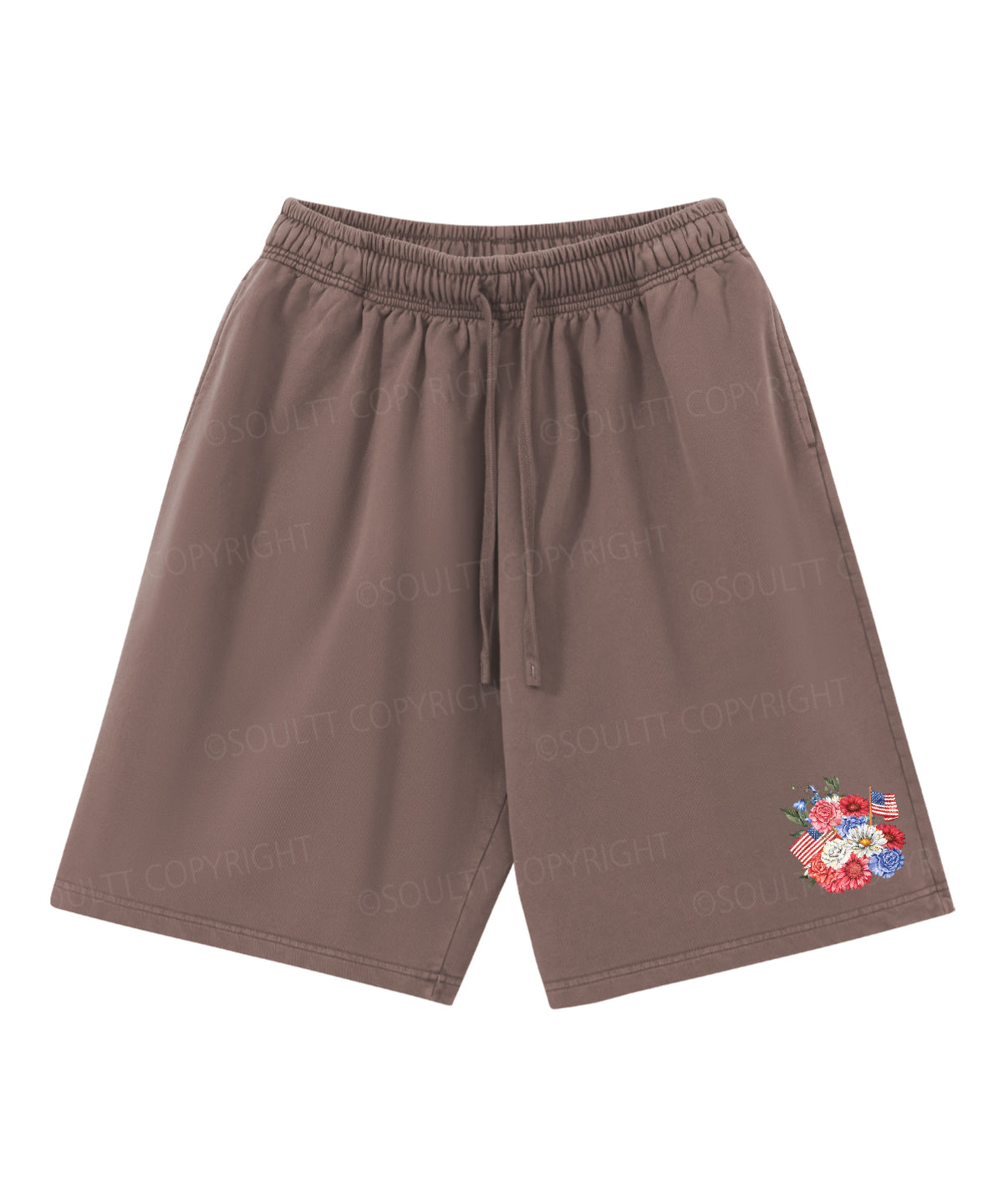 250 Years America Anniversary Double Sided Unisex Christian Washed T-Shirt & Shorts