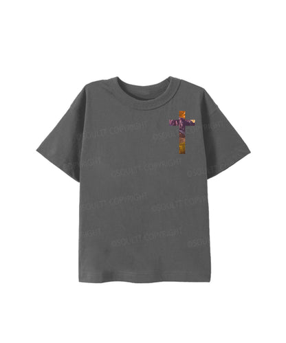 Kids Riding With Purpose Double Sided Cotton Christian T-shirt