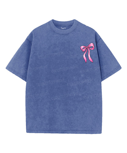 Salty & Saved Double Sided Unisex Washed Christian T-shirt