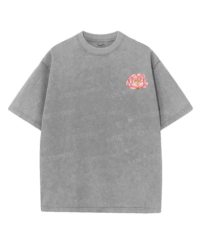 Worship Anyway Double Sided Unisex Washed Christian T-shirt