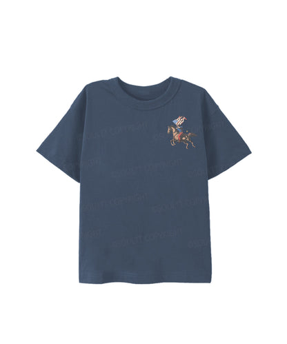Kids 250 Years America Anniversary Double Sided Cotton Christian T-shirt