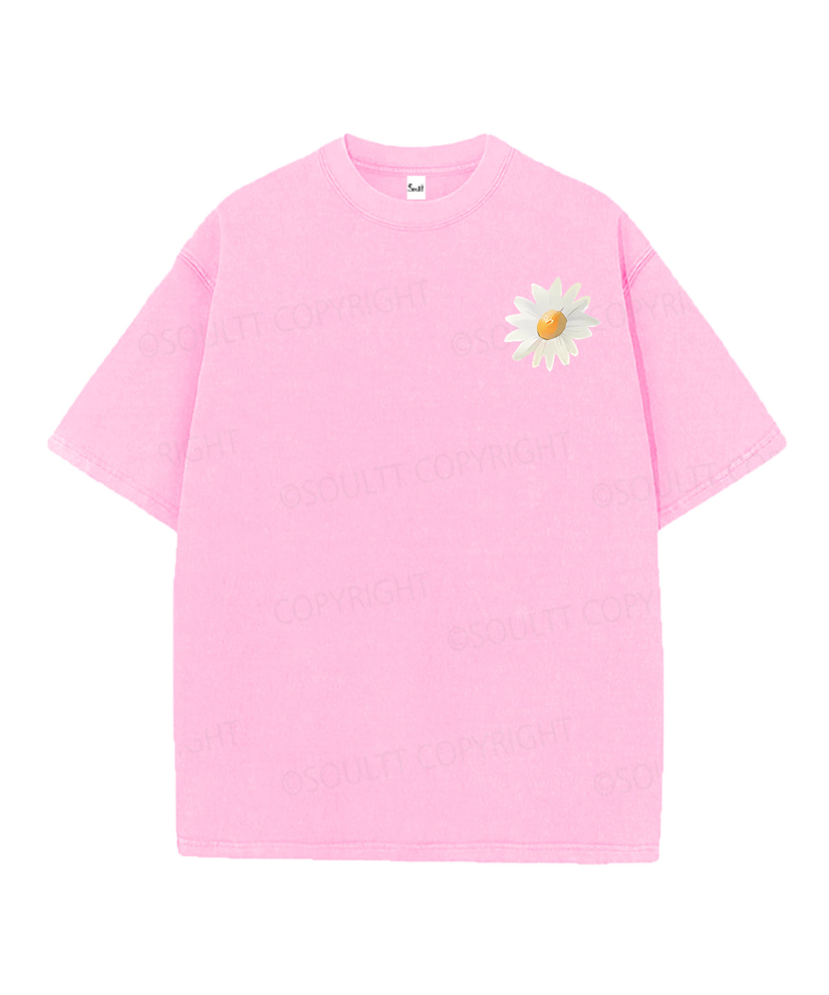 Consider The Wildflowers Double Sided Unisex Christian Washed T-Shirt & Shorts