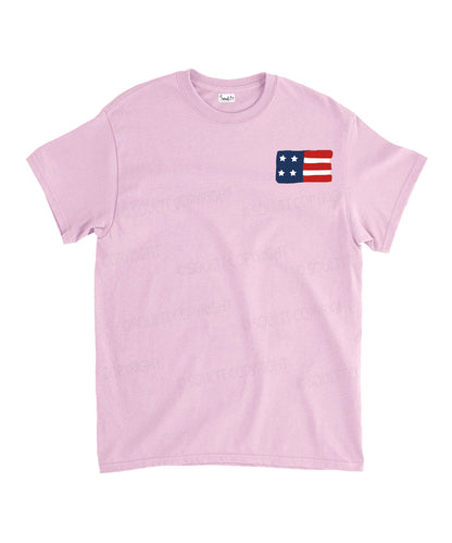 She Loves Jesus And America Too Double Sided Unisex Cotton Christian T-Shirt