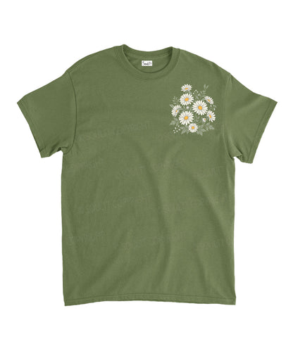 Rooted In Christ Double Sided Unisex Cotton Christian T-Shirt