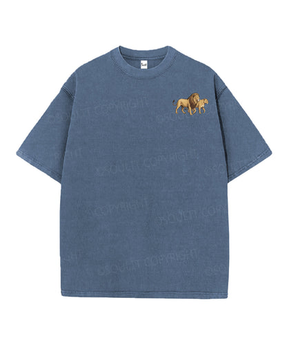 It's About To Rain We're Not Missing This Boat Double Sided Unisex Christian Washed T-Shirt & Shorts