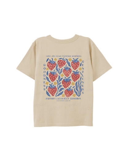 Kids Fruit Of The Spirit Double Sided Cotton Christian T-shirt