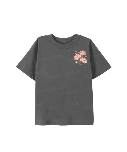 Kids Praise The Lord Double Sided Cotton Christian T-shirt