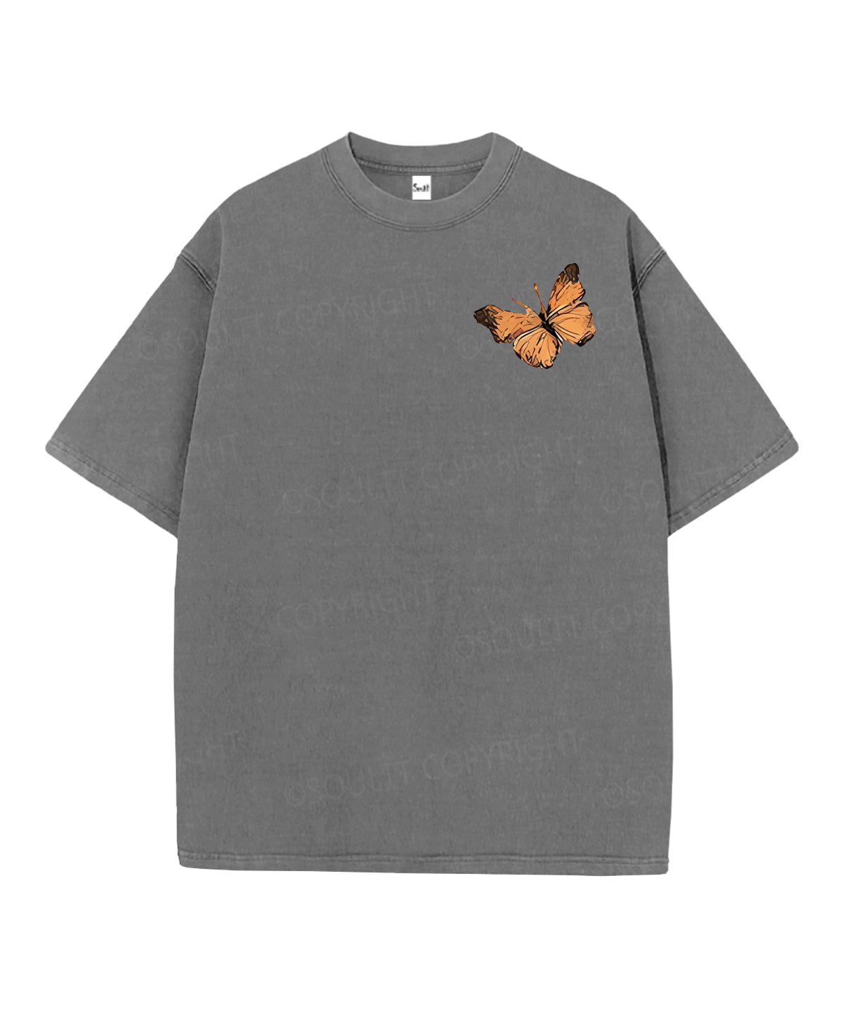 She Tends Her Garden Double Sided Unisex Christian Washed T-Shirt & Shorts