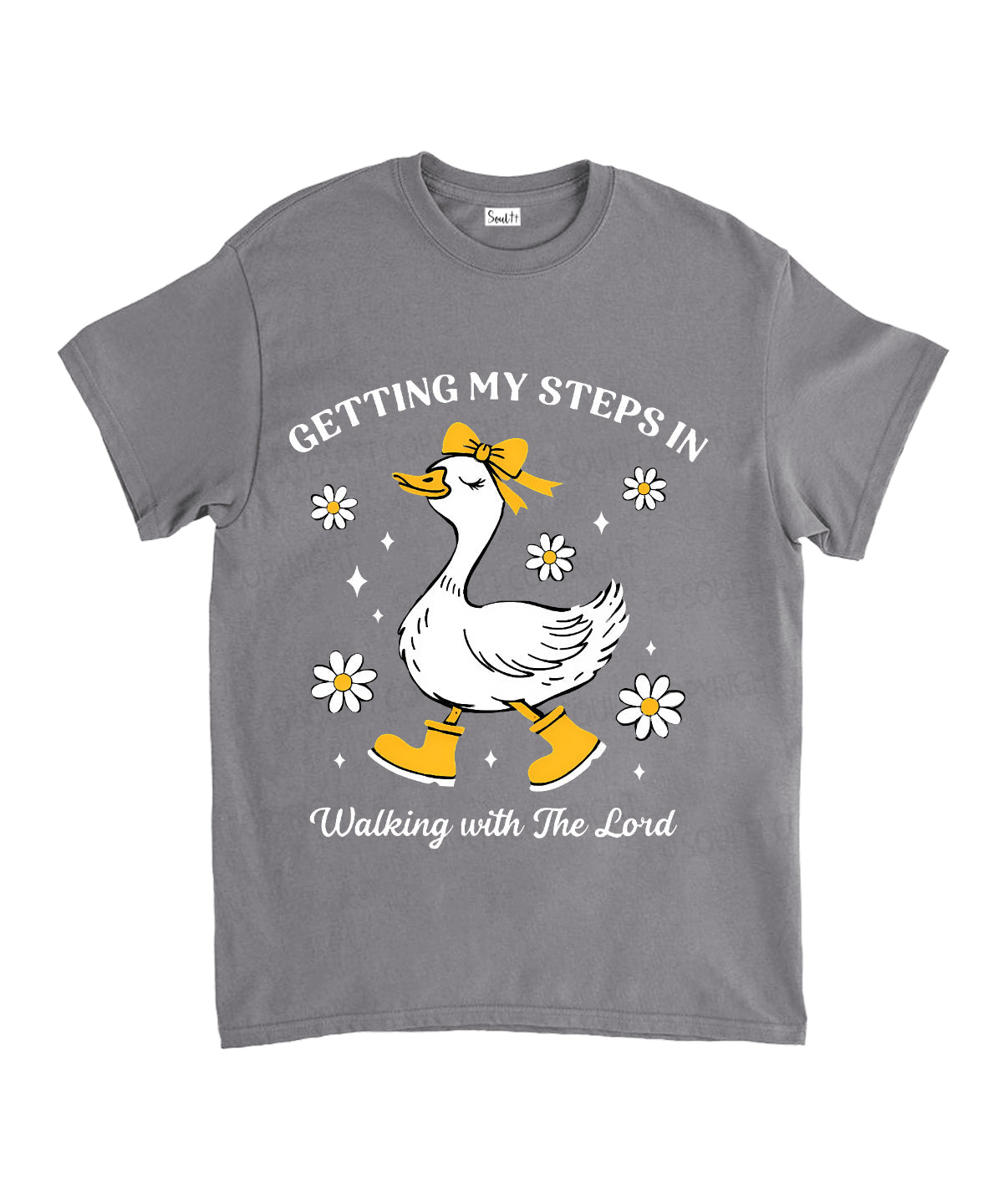 Walking With The Lord Unisex Cotton Christian T-Shirt