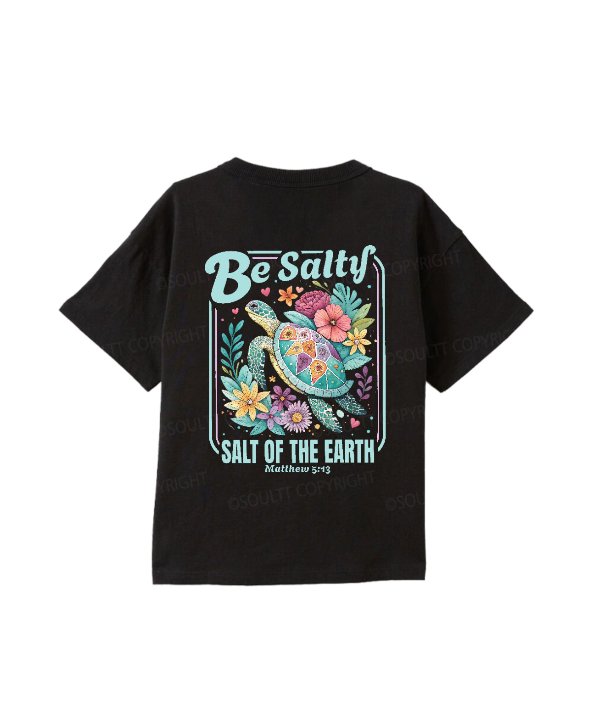Kids Salt Of The Earth Double Sided Cotton Christian T-shirt