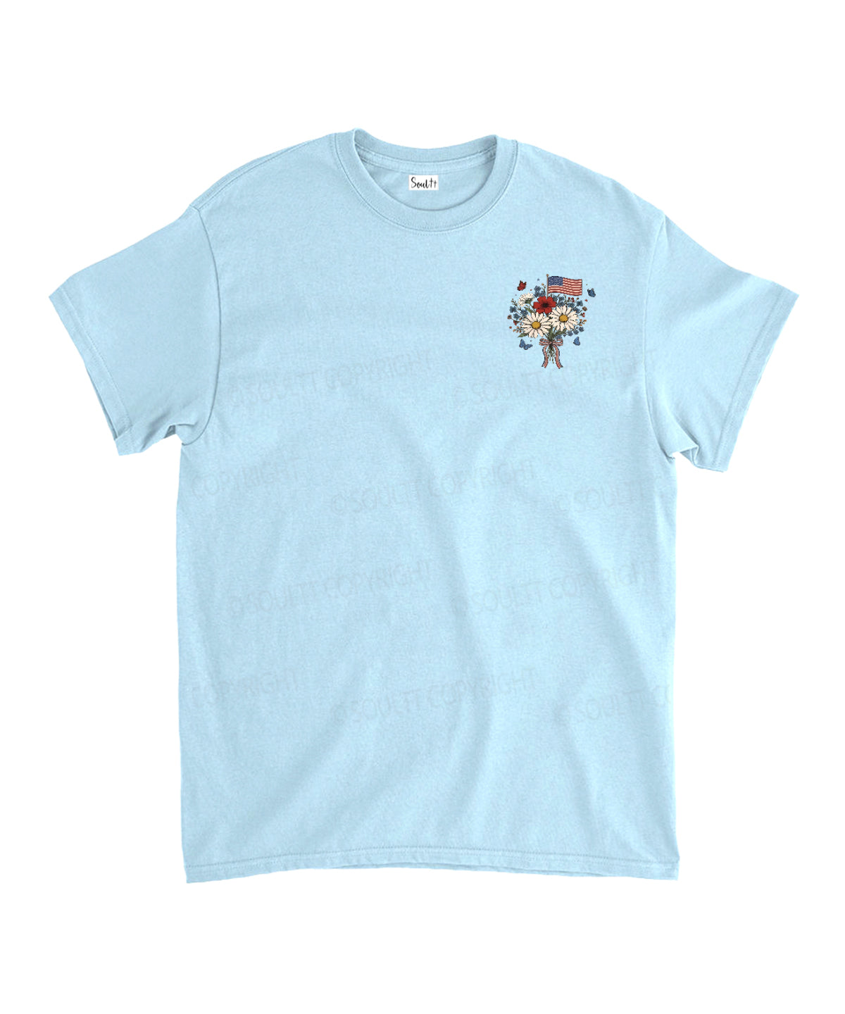 Faith Freedom Double Sided Unisex Cotton Christian T-Shirt